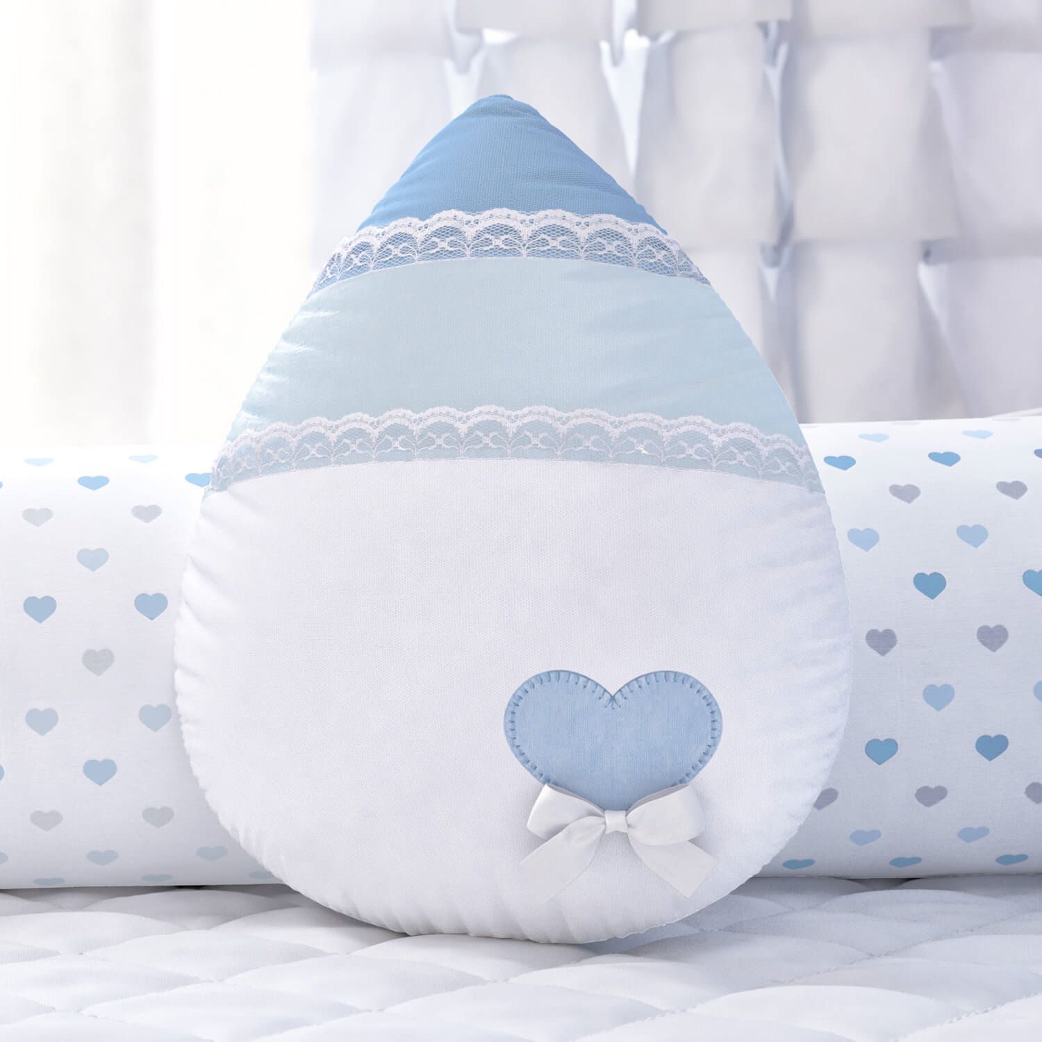 Almofada Gotinha Chuva de Amor 30cm