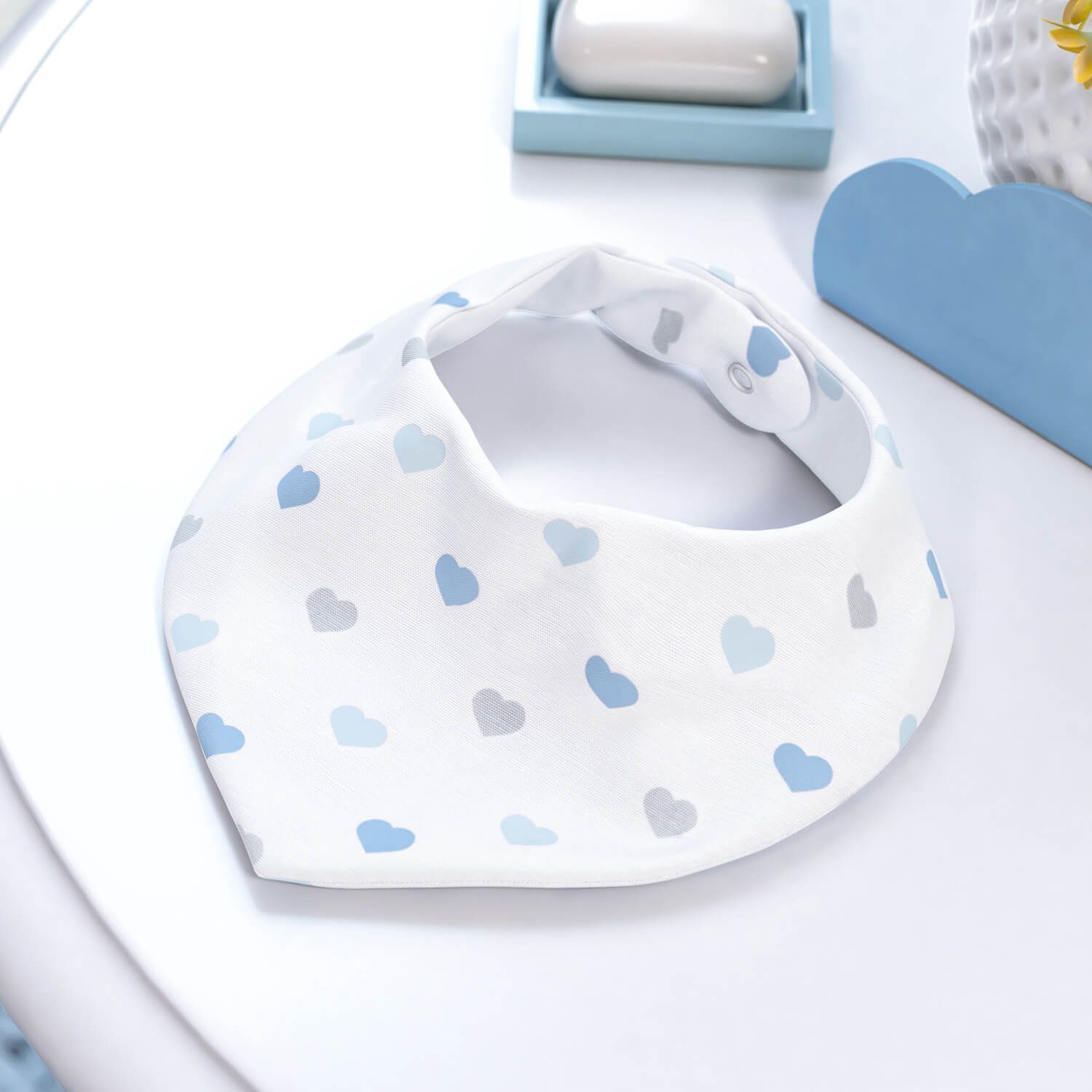 Babador Bandana Corações