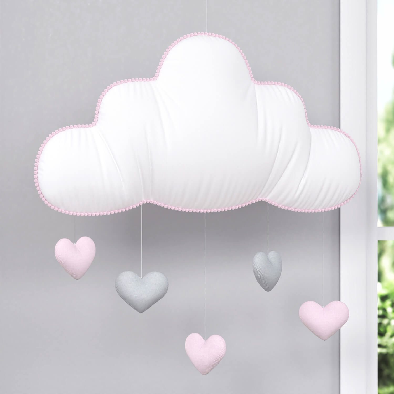 Móbile Nuvem Chuva de Amor