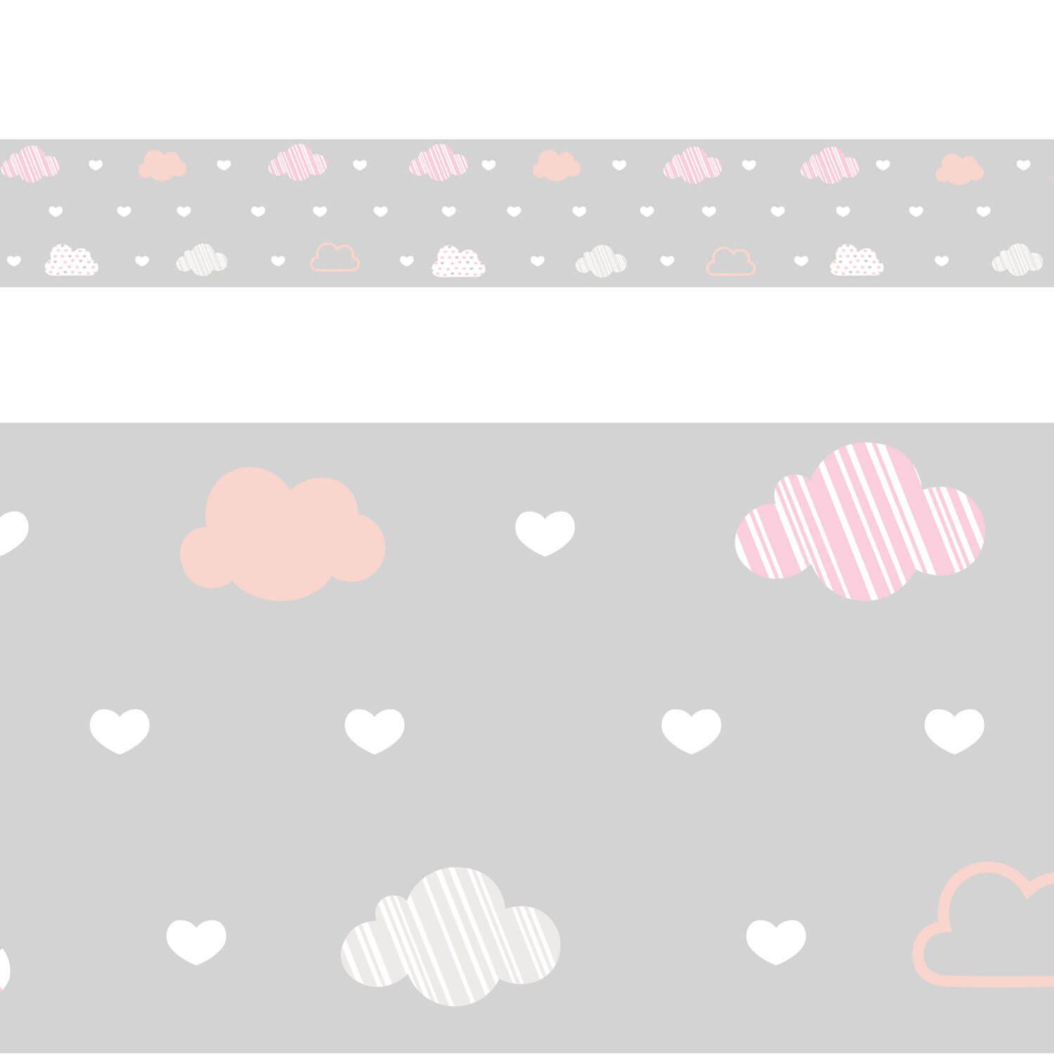 Faixa Adesiva de Parede Chuva de Amor