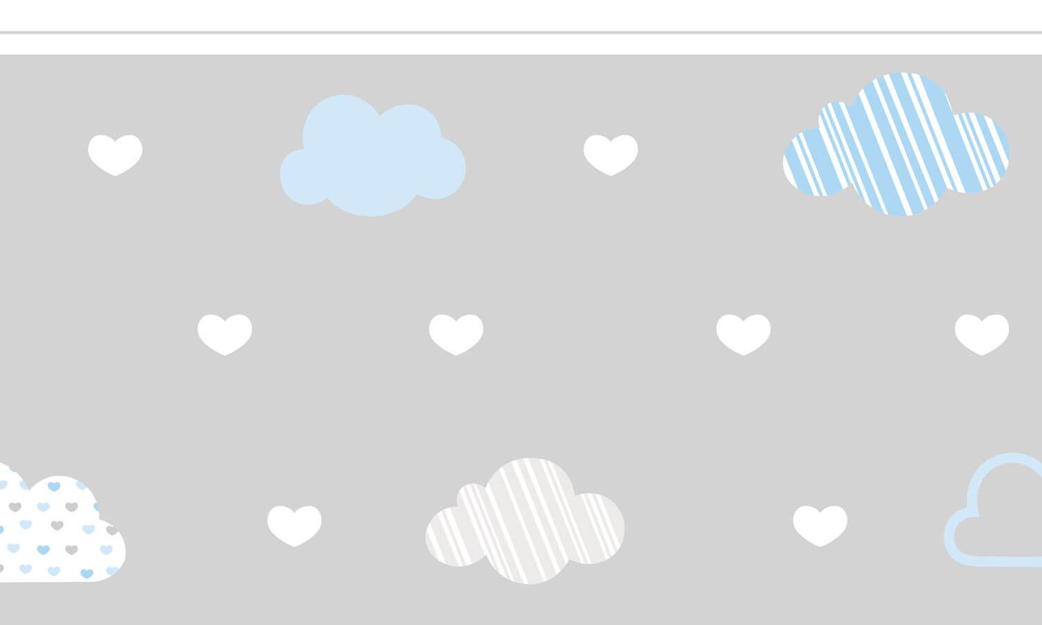 Faixa Adesiva de Parede Chuva de Amor