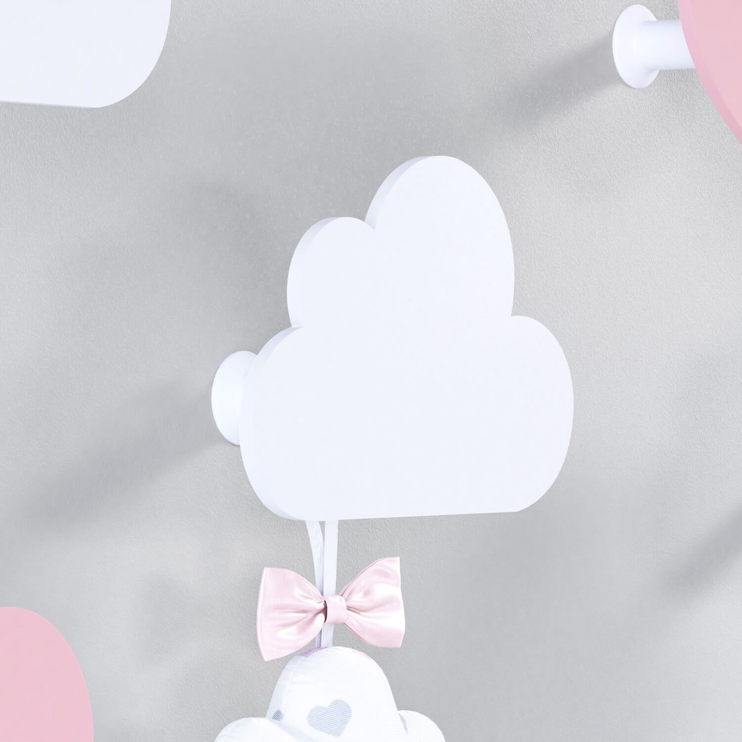 Cabideiro de Parede Nuvem