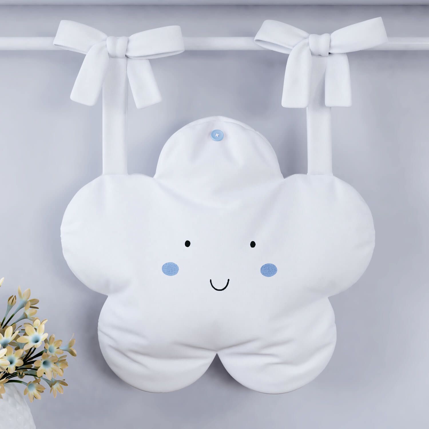 Porta Fraldas Varão Nuvem Chuva de Amor