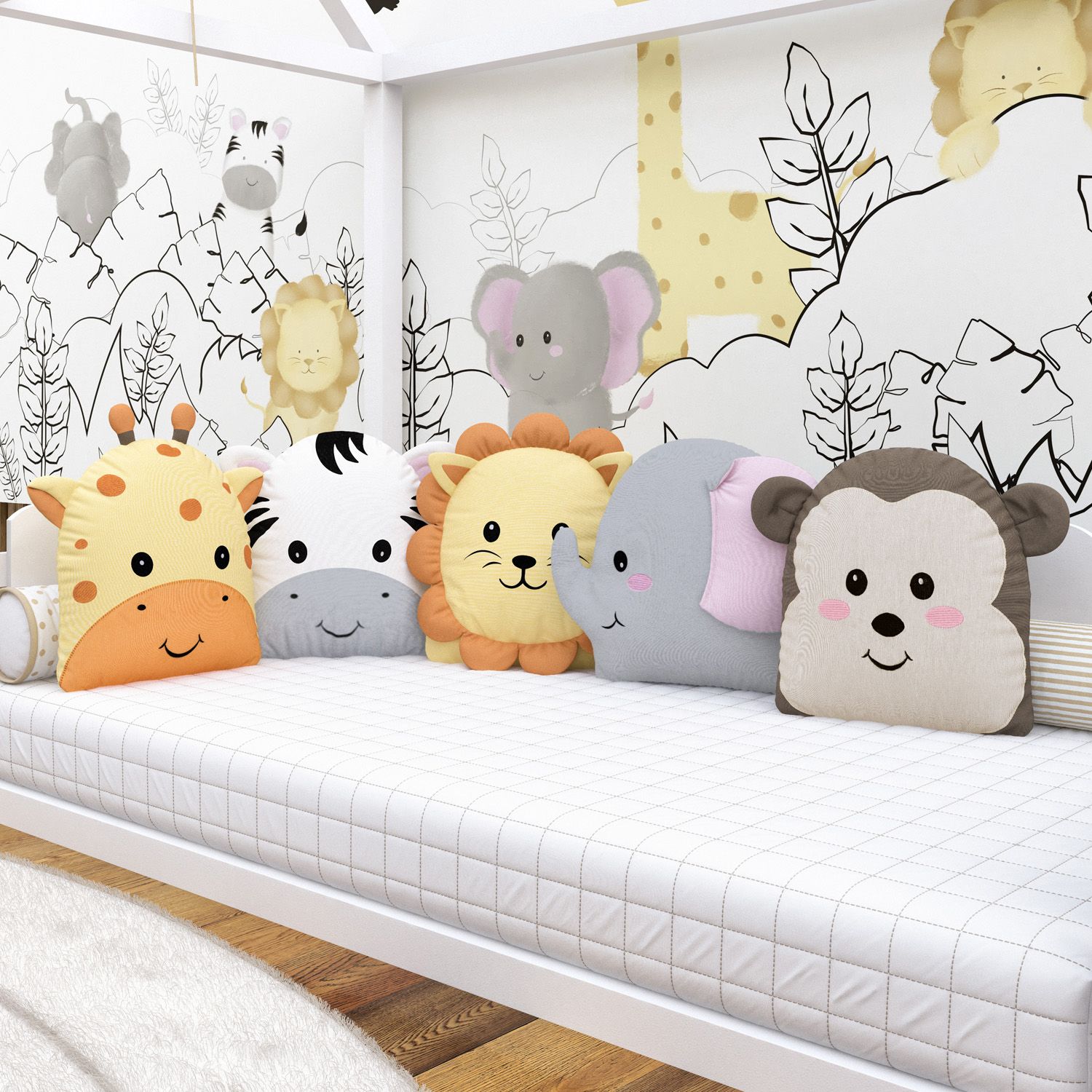 Kit Montessoriano Amiguinhos Safári