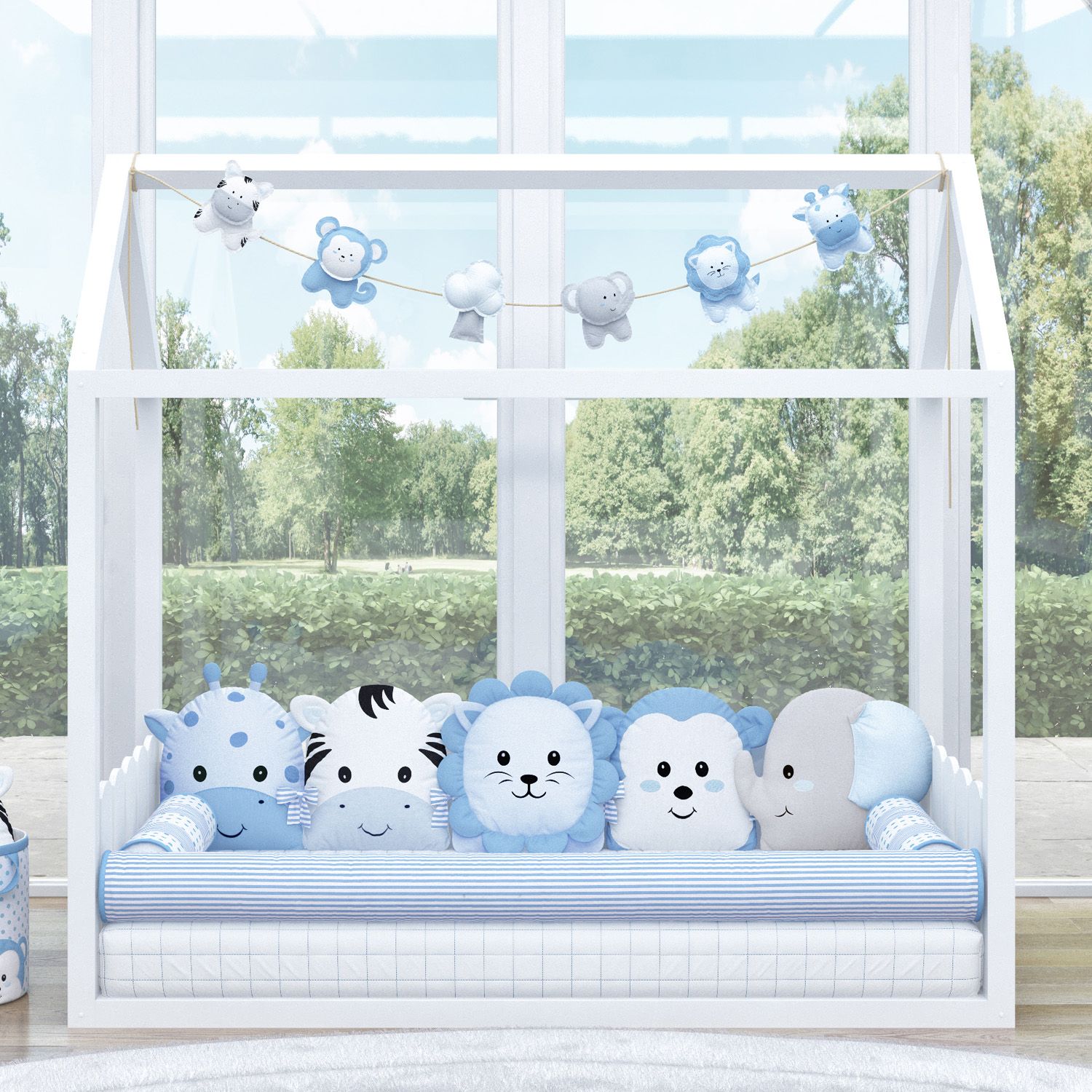 Kit Montessoriano Amiguinhos Safári — vista alternativa