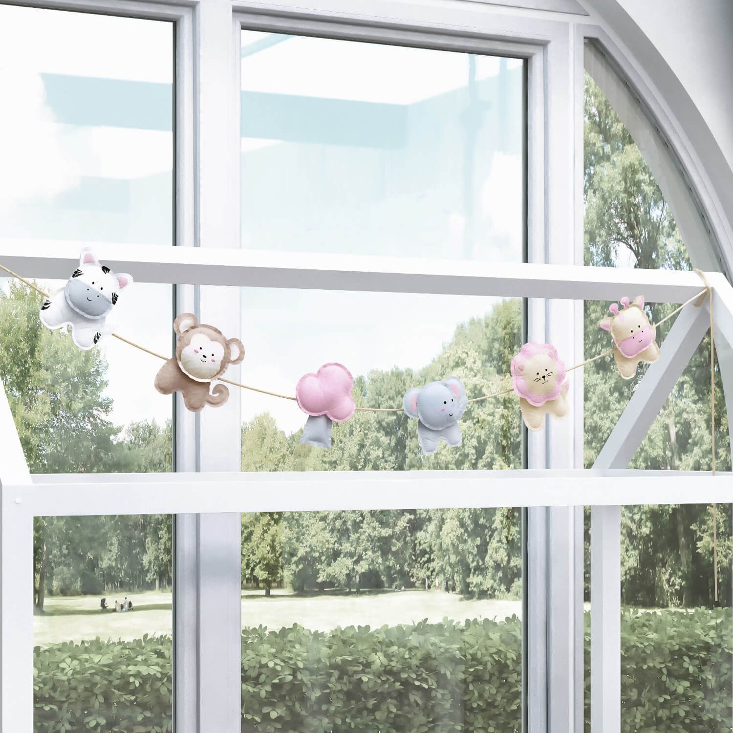 Varal de Cama Amiguinhos Safári 1,60m