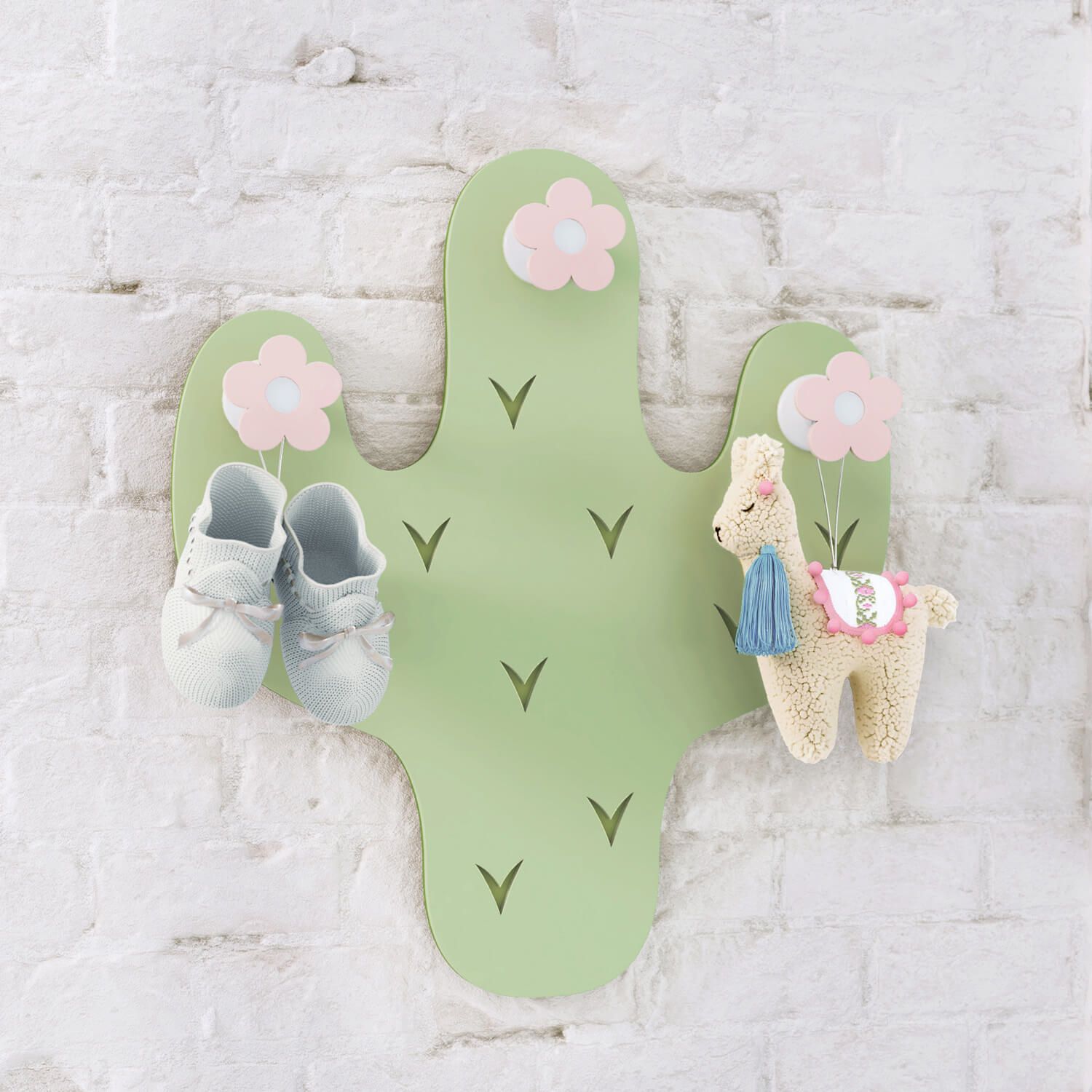 Cabideiro de Parede Cacto