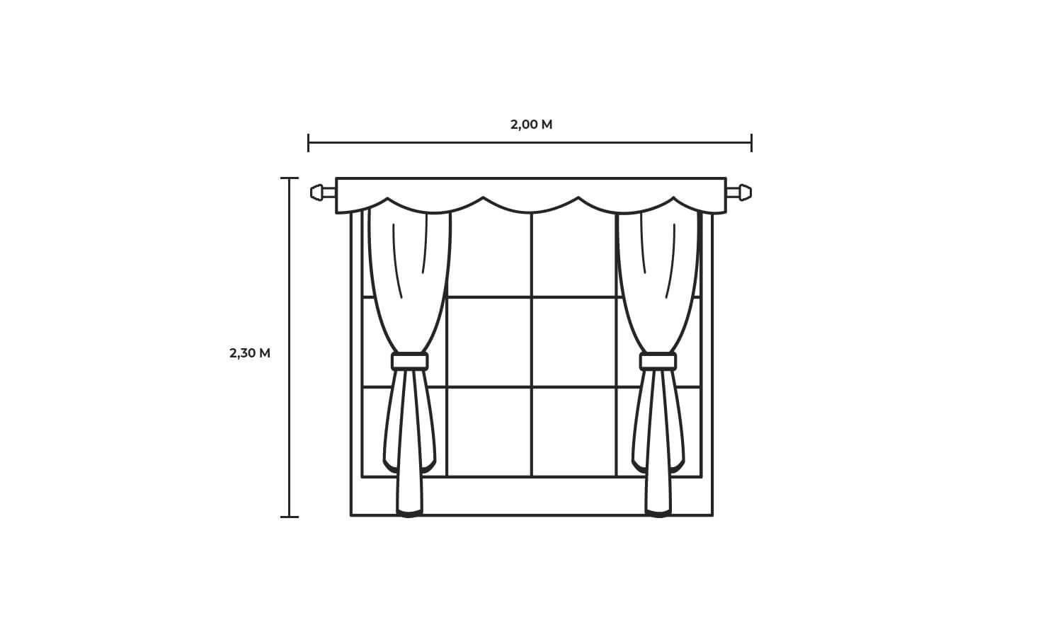Cortina Pompom Palha/Rosa