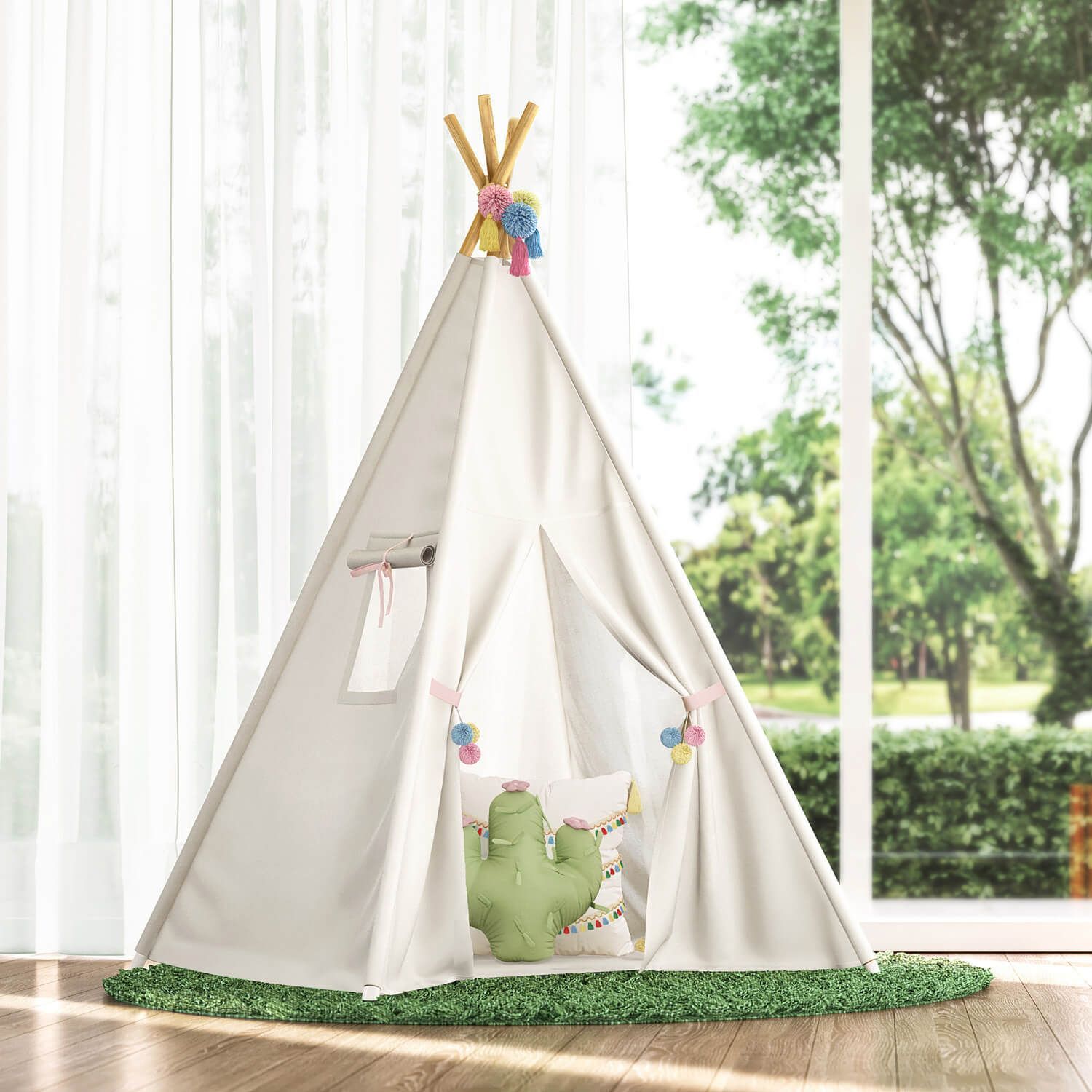 Cabana Quarto de Bebê Pompom