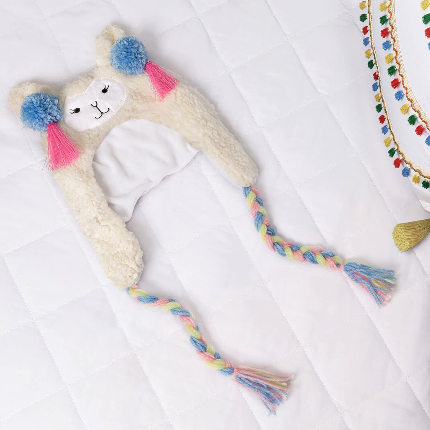 Touca de Bebê Amiguinha Lhama