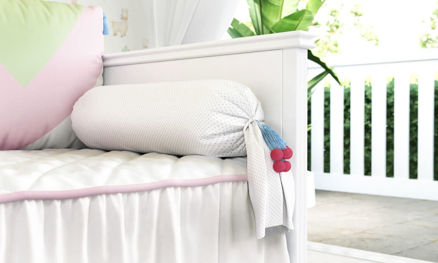 Kit Cama Babá Amiguinhas Lhamas