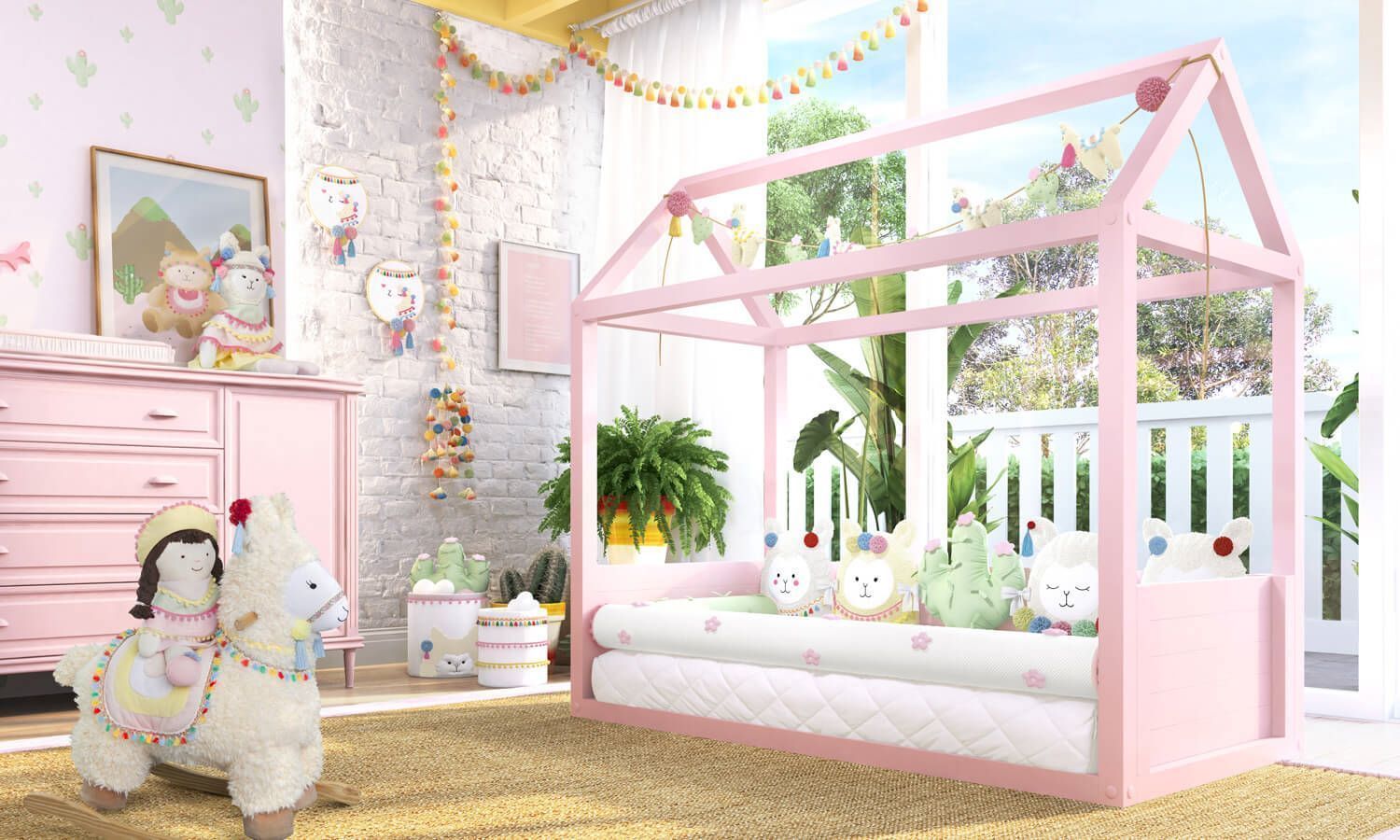 Kit Montessoriano Amiguinhas Lhamas