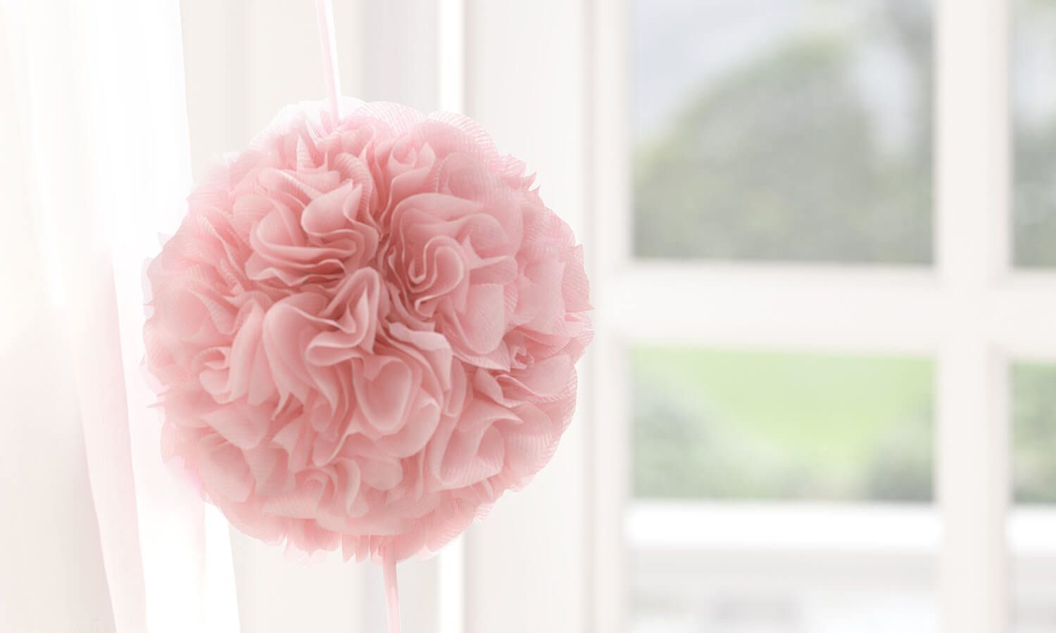 Tenda Dossel com Pompom Princesa Clássica