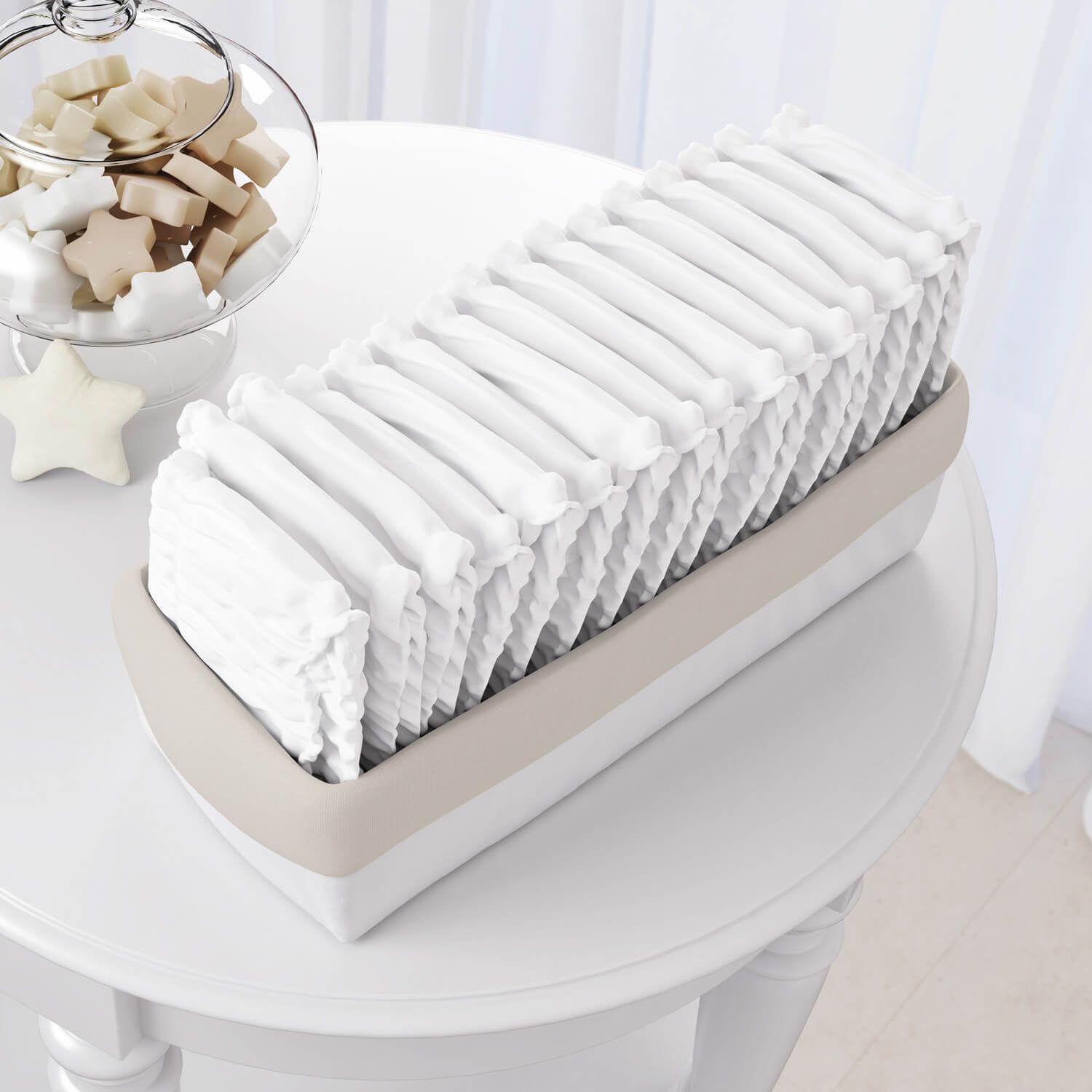 Cesto Organizador Urso Teddy Realeza 40cm