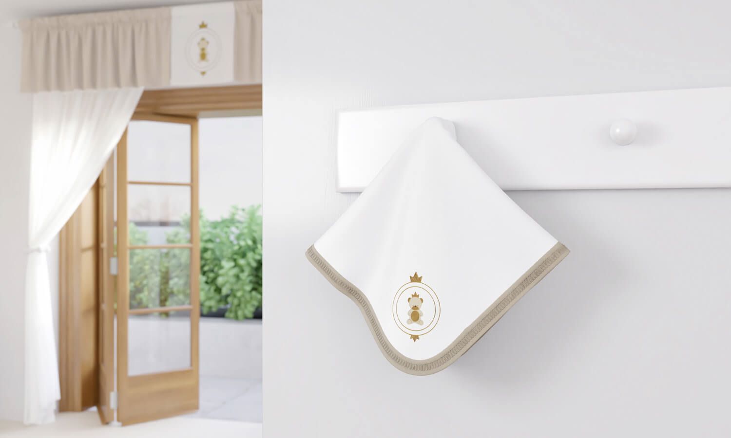 Cueiro Urso Teddy Realeza