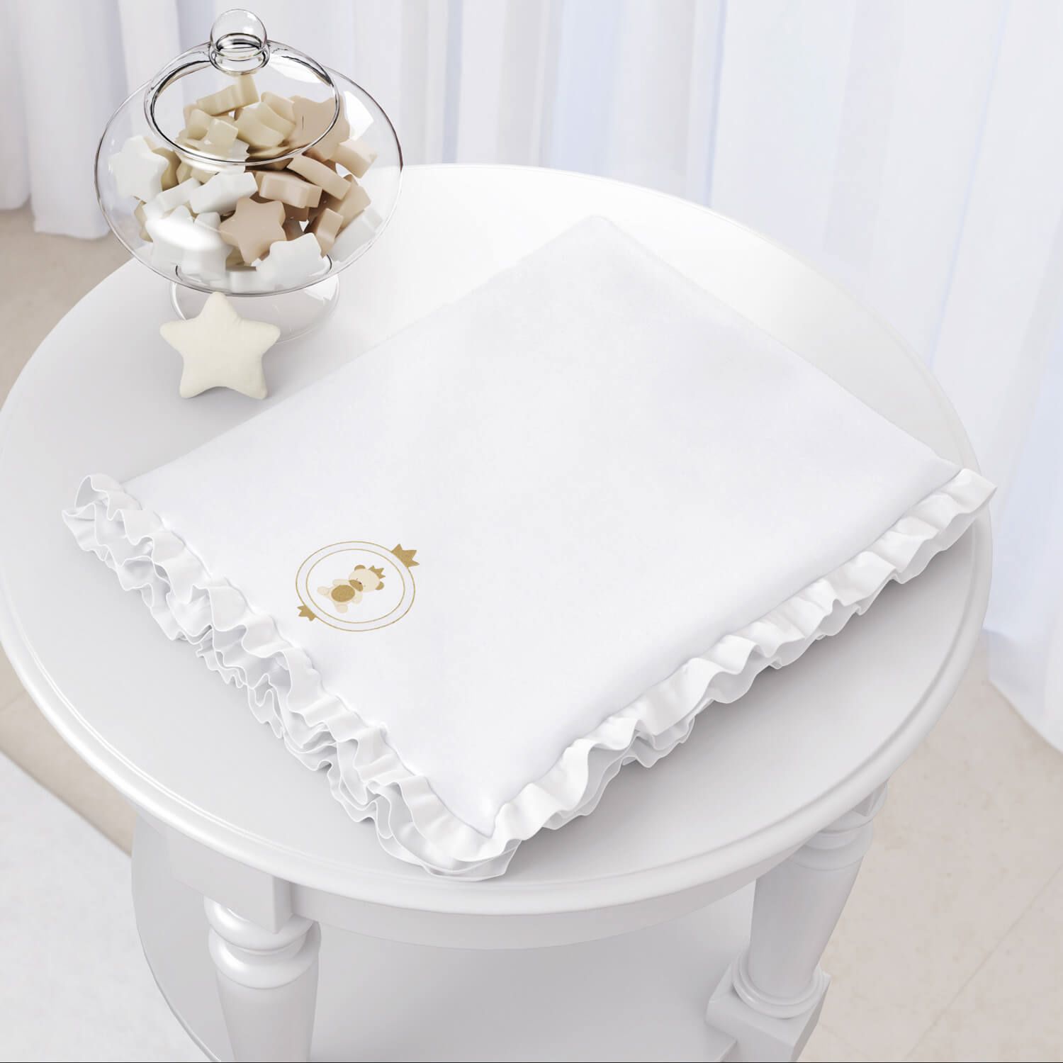 Cobertor Soft Urso Teddy Realeza 75cm