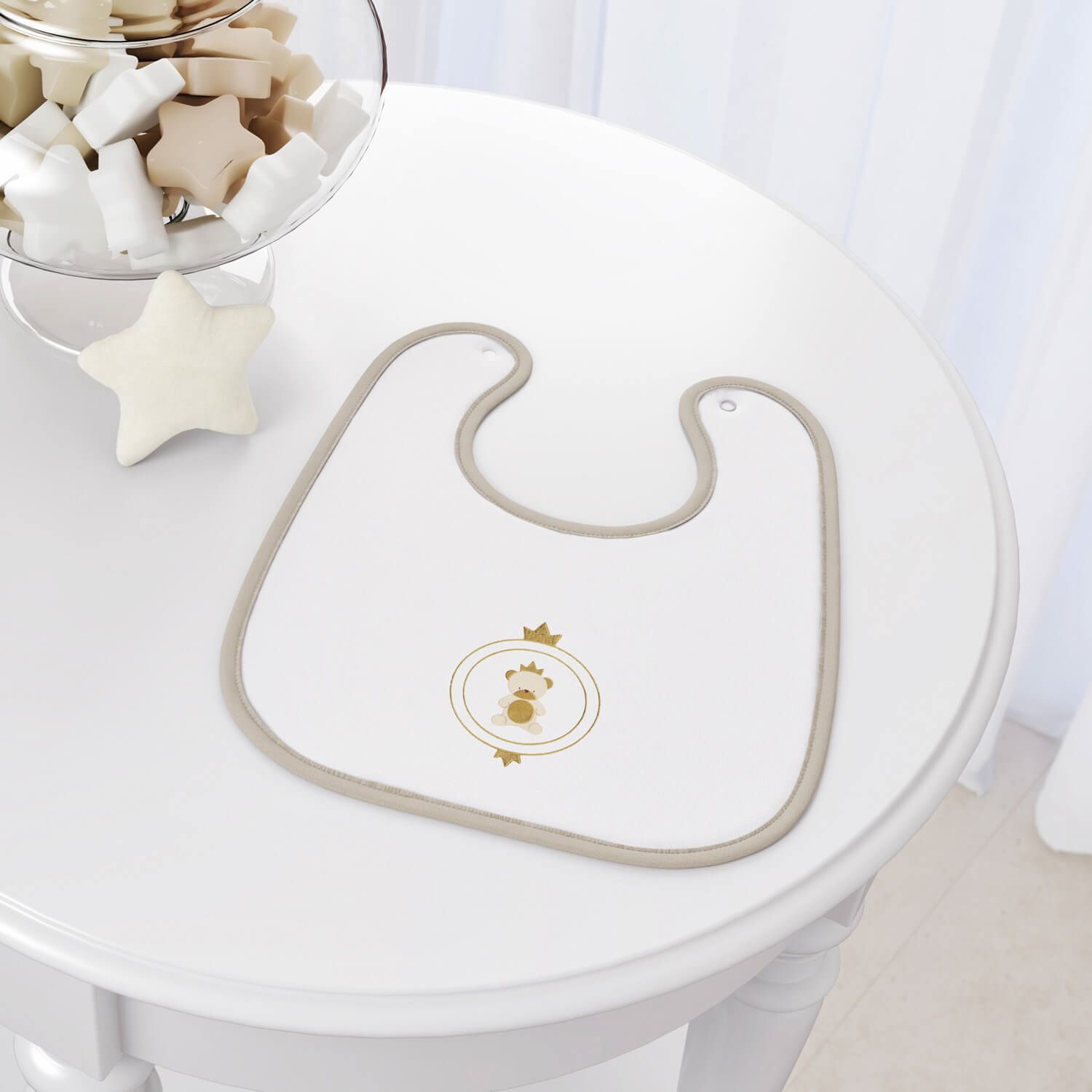 Babador Urso Teddy Realeza