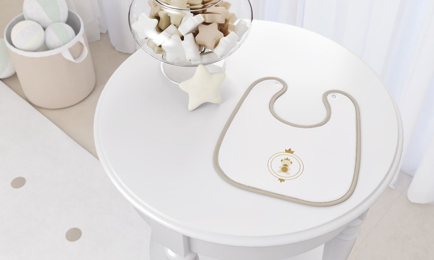 Babador Urso Teddy Realeza