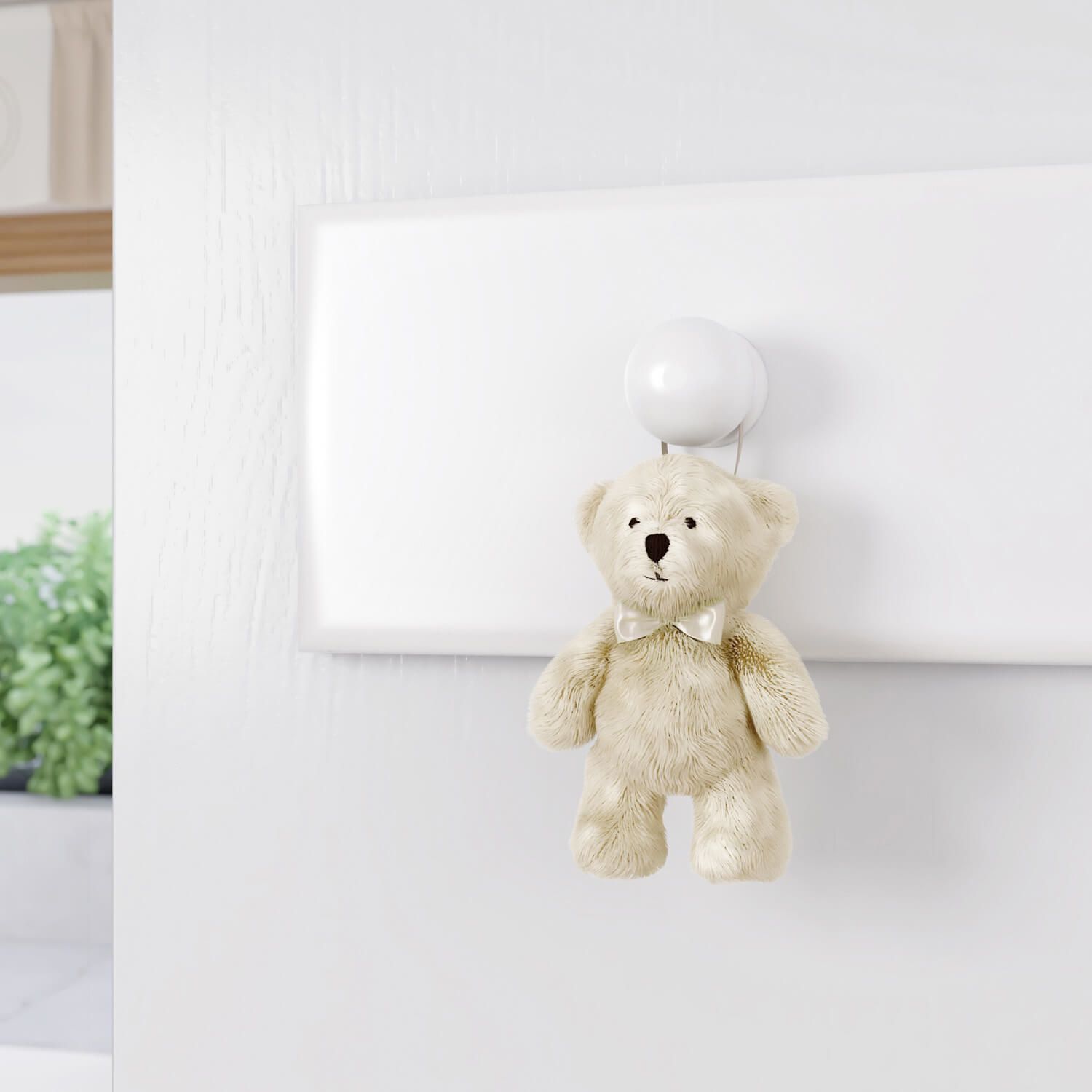 Urso Petit Enfeite para Puxador Teddy Realeza