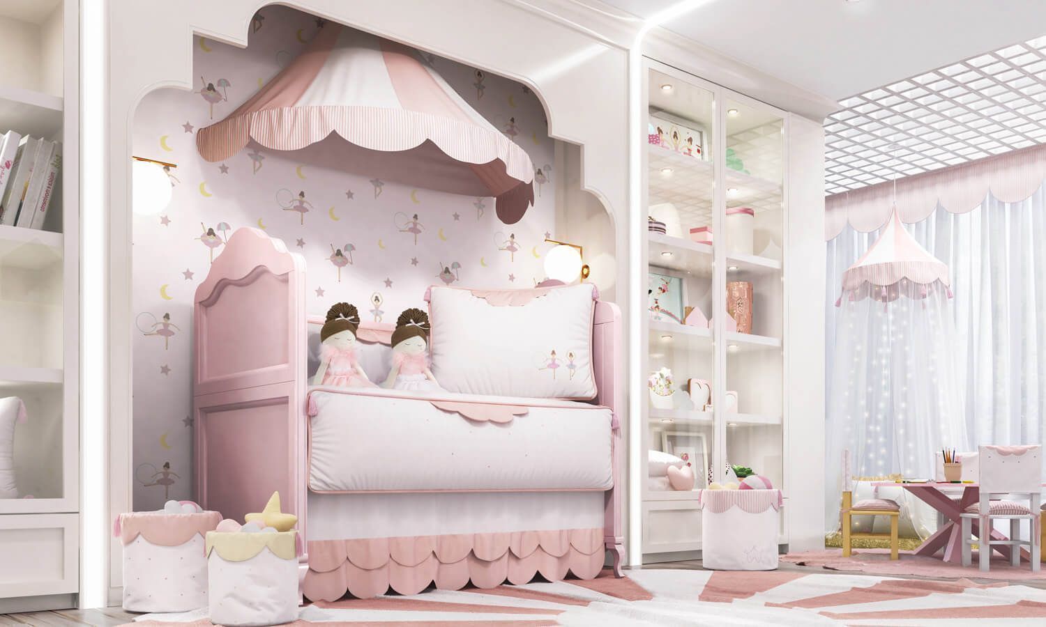 Kit Berço Bailarina Trapezista