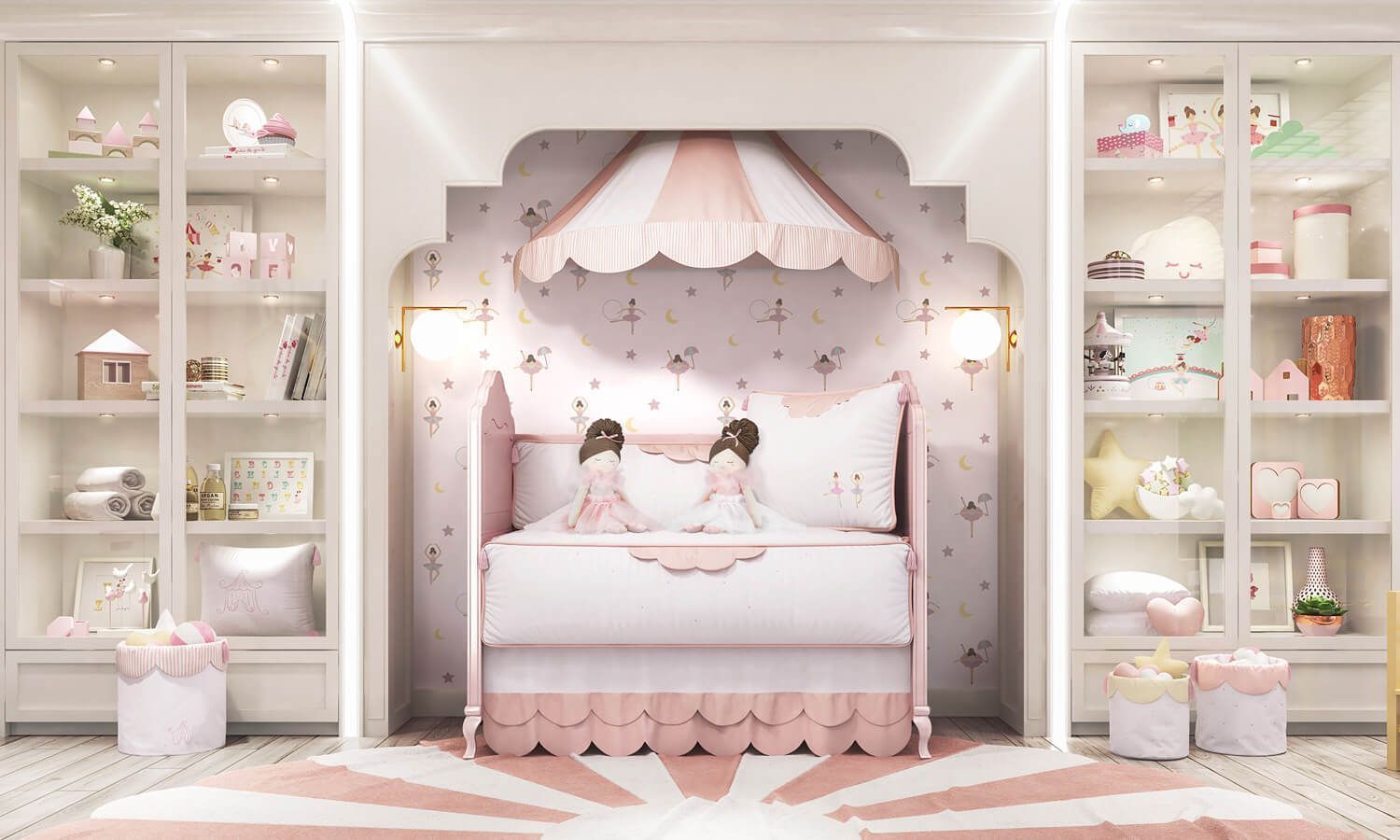 Kit Berço Bailarina Trapezista