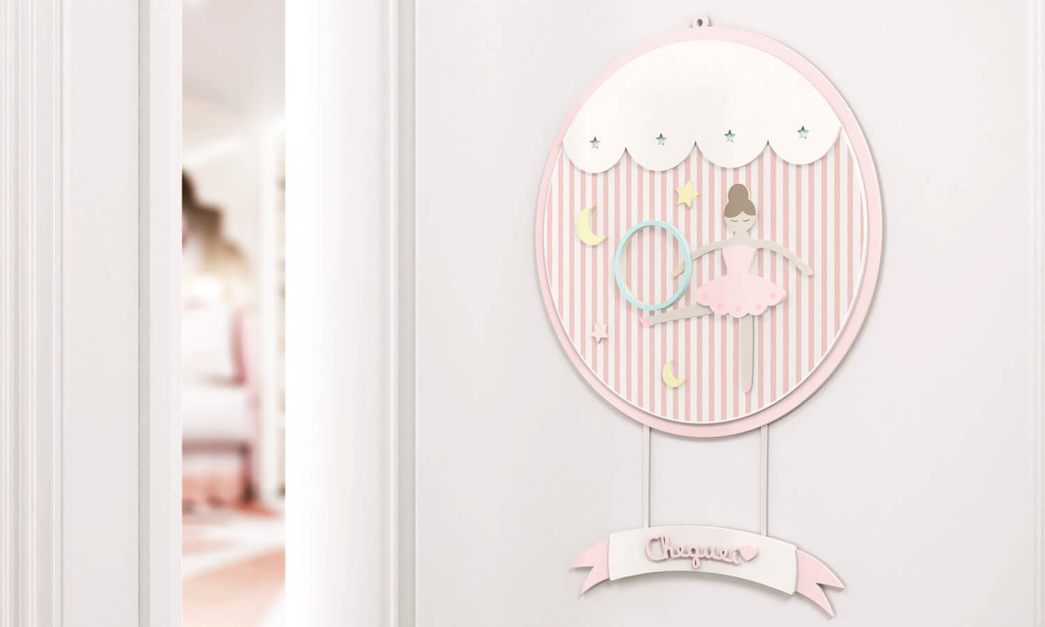 Porta Maternidade Bailarina Trapezista