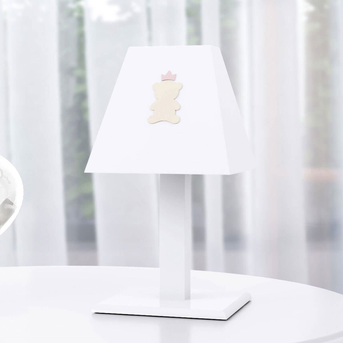 Abajur MDF Urso Teddy Realeza