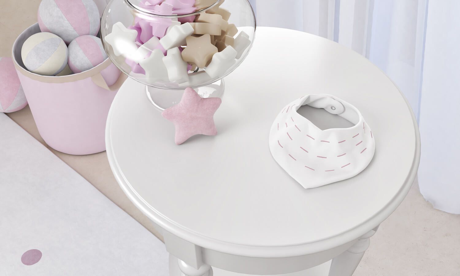 Babador Bandana Bordado