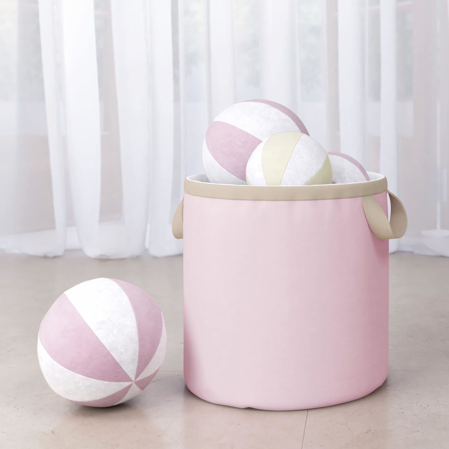 Cesto Organizador para Brinquedos Urso Teddy Realeza 35cm