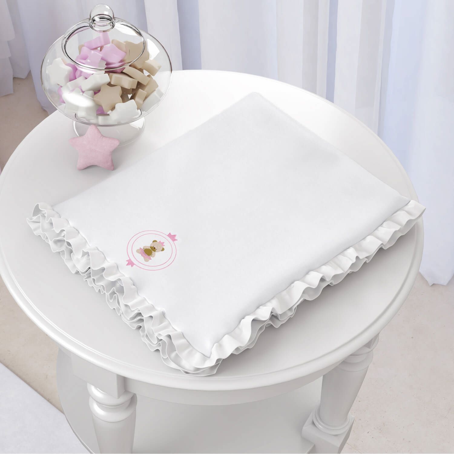 Cobertor Soft Urso Teddy Realeza 75cm