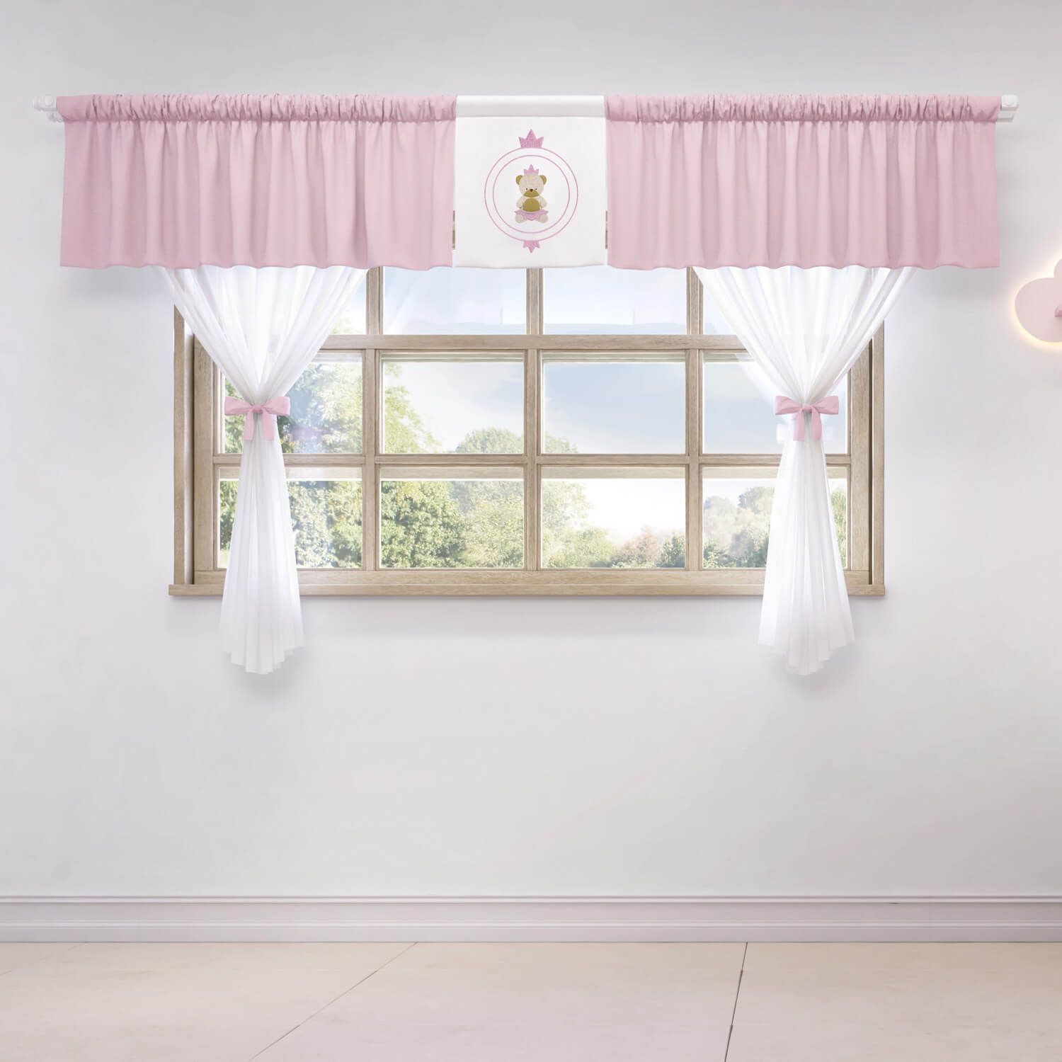 Cortina Urso Teddy Realeza 1,50m