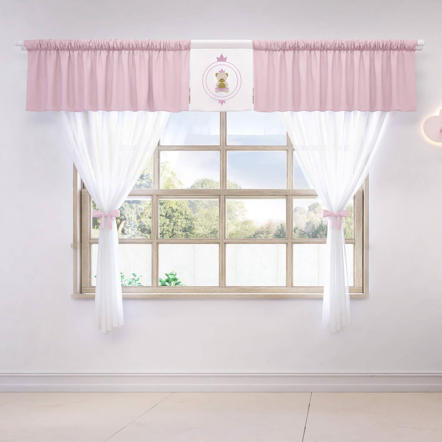 Cortina Urso Teddy Realeza 1,50m