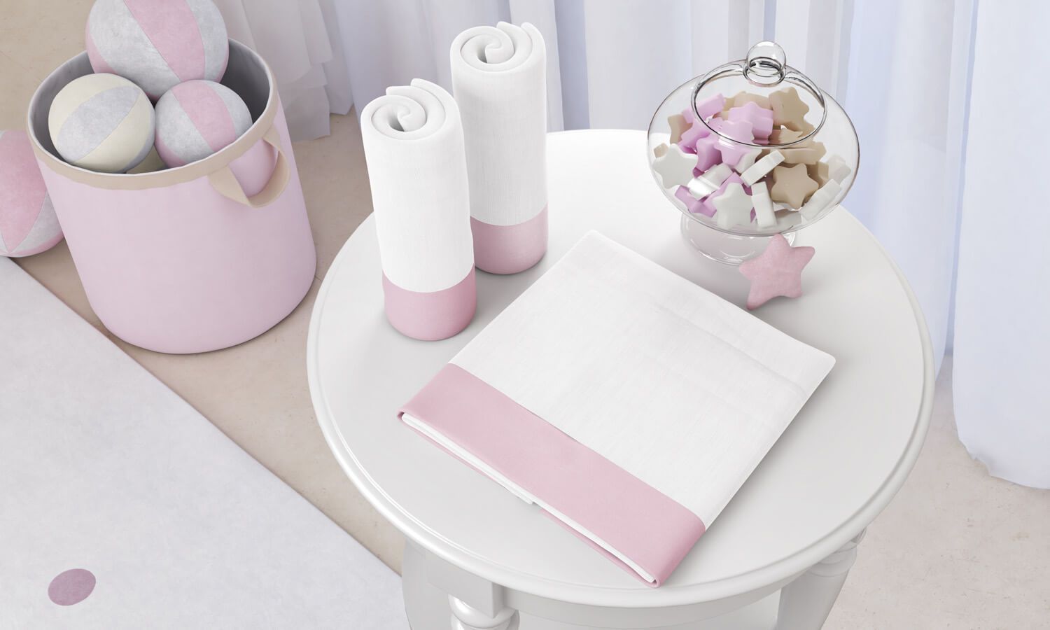 Jogo de Fraldas Ombro Barra Azul Marinho com 3