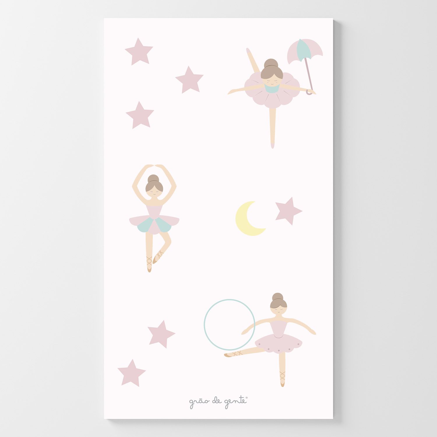 Adesivo de Parede Bailarinas Trapezistas