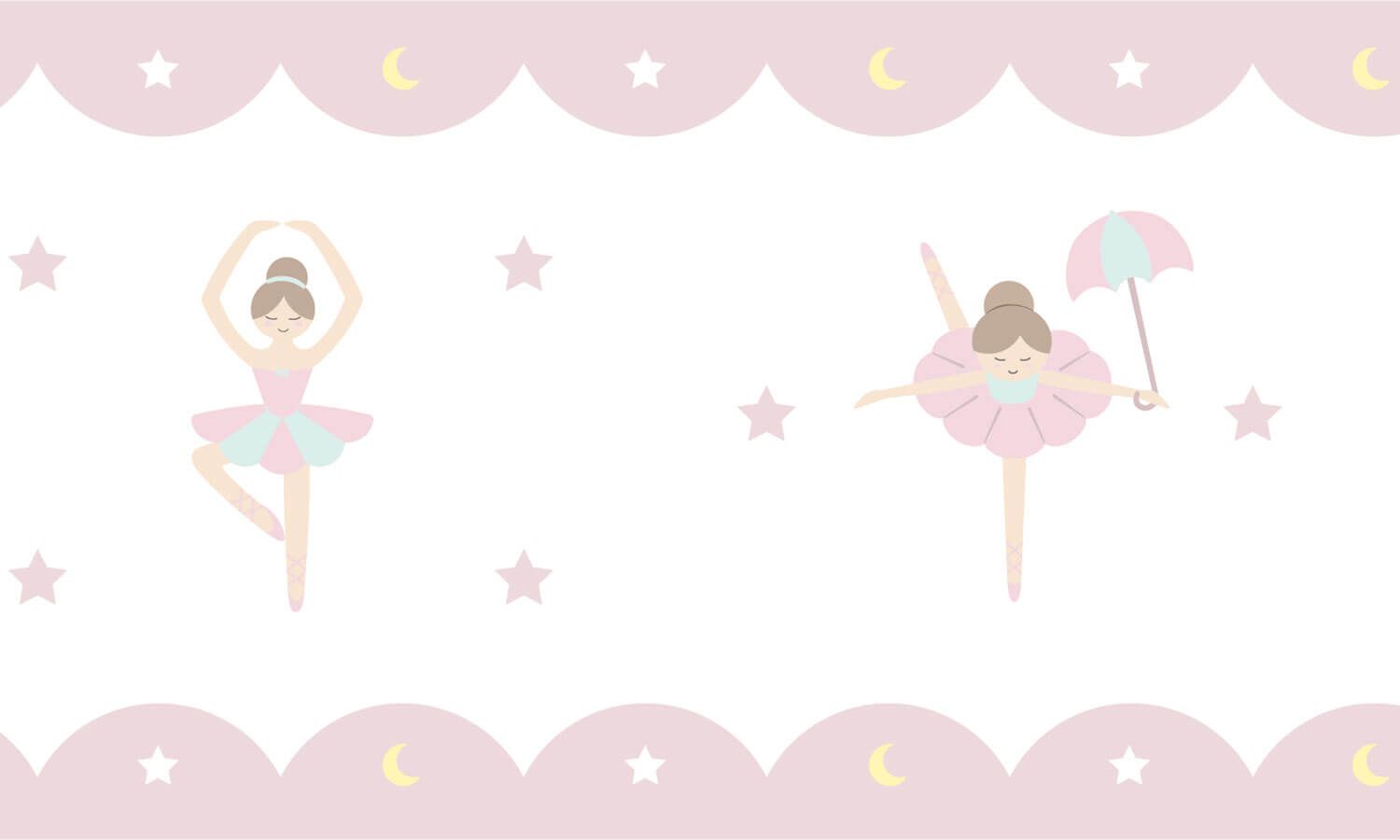 Faixa Adesiva de Parede Bailarina Trapezista