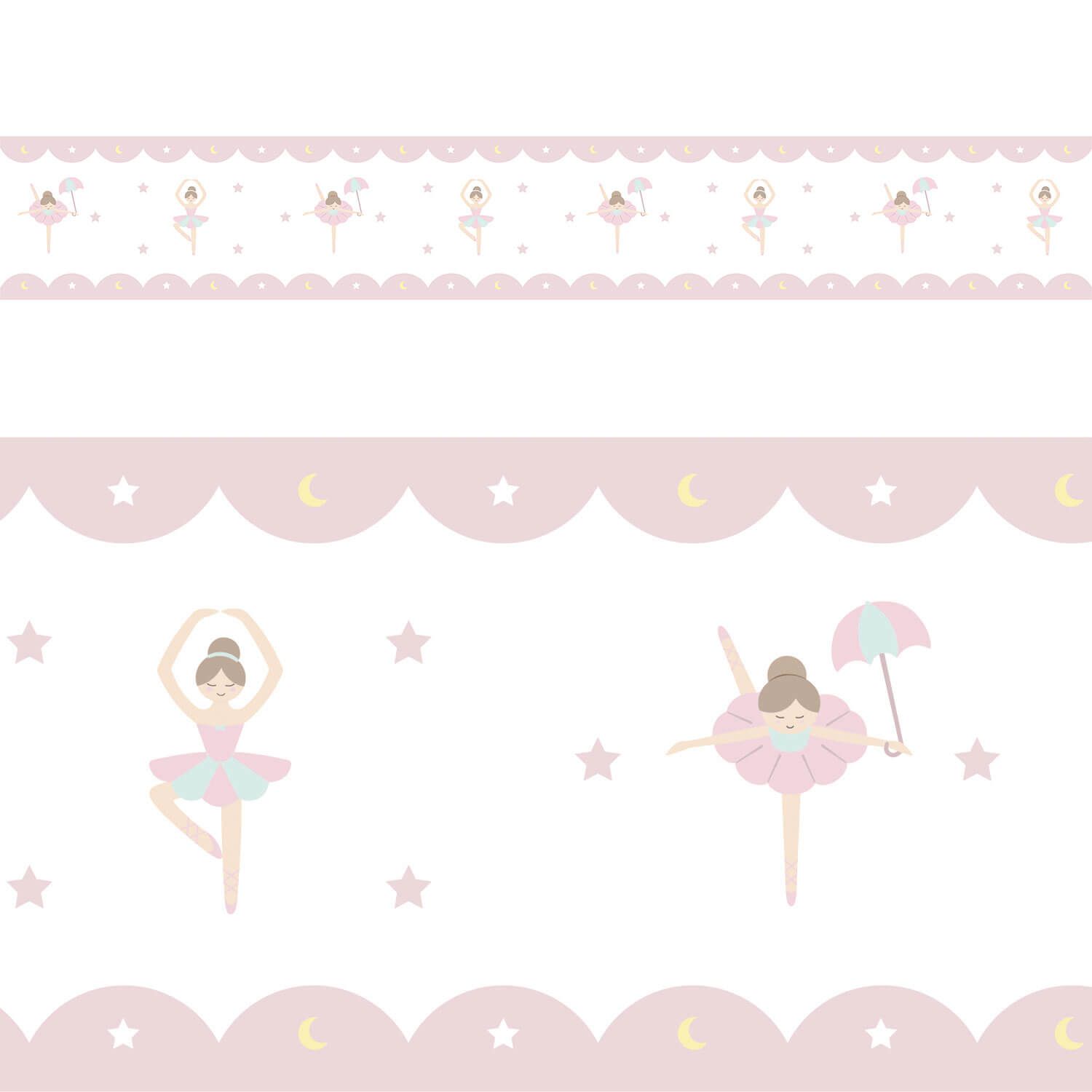 Faixa Adesiva de Parede Bailarina Trapezista