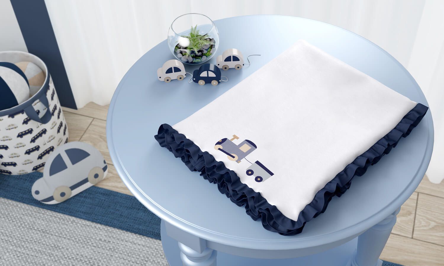 Cobertor Soft Carrinhos 75cm