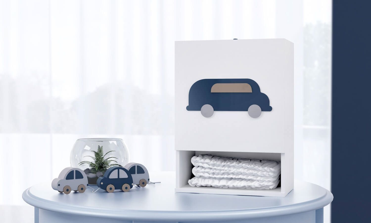 Porta Fraldas Carrinhos