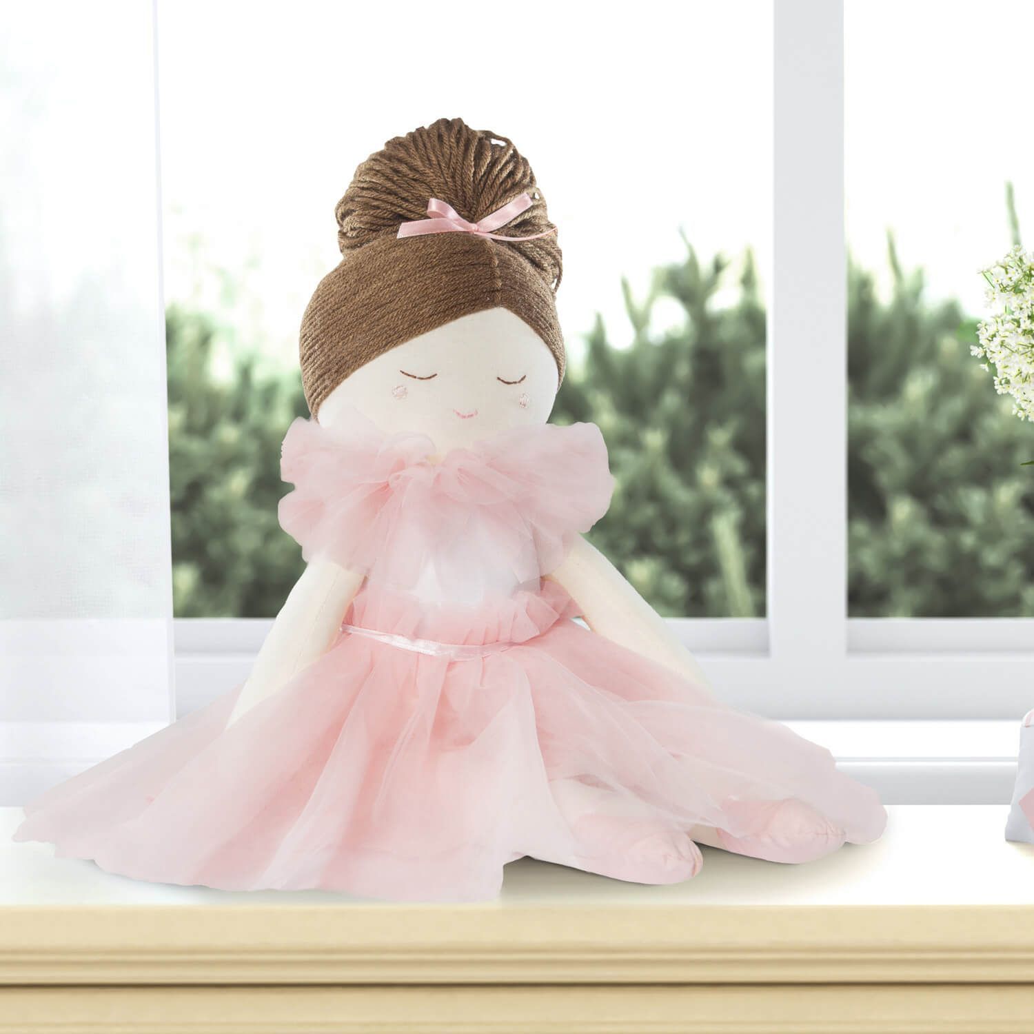 Bailarina Mimo Trapezista Rosé 48cm