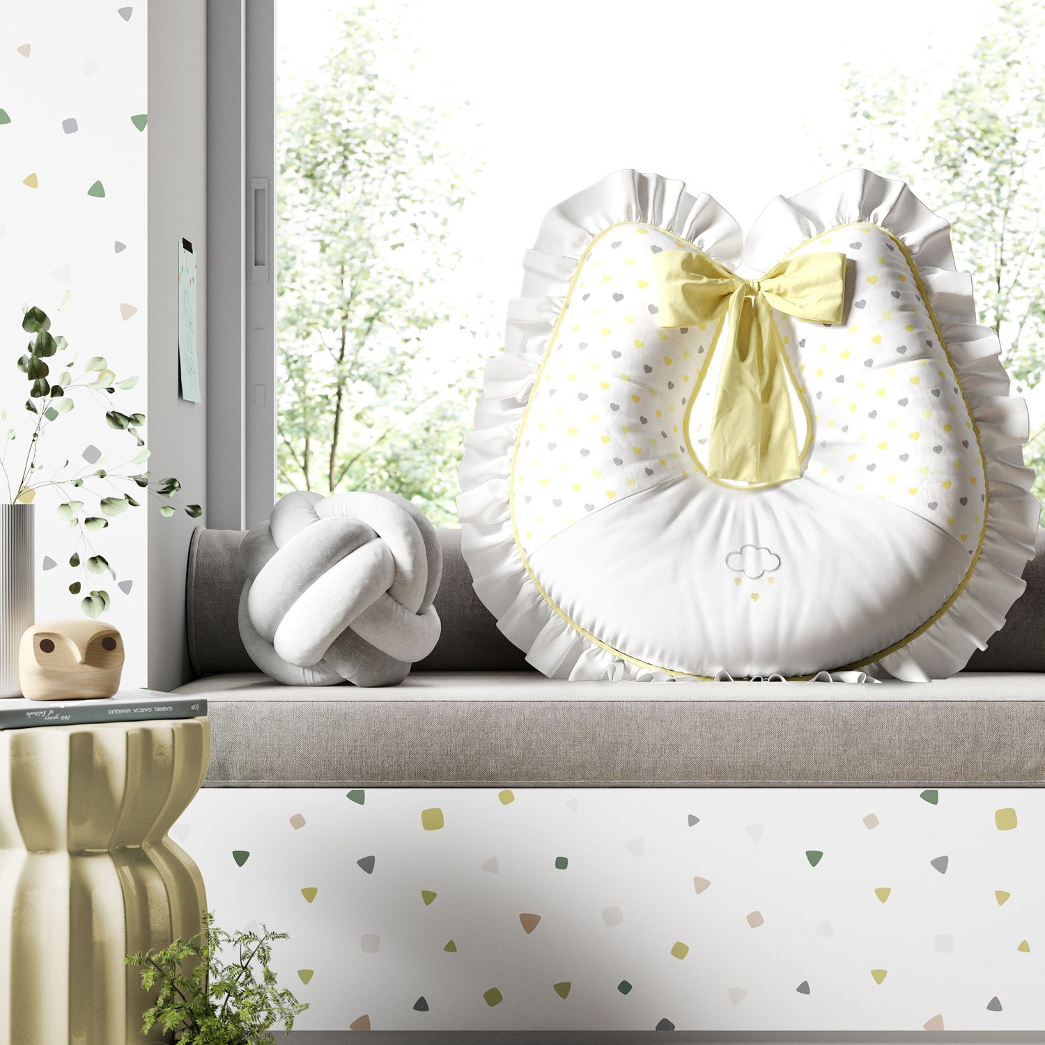 Almofada Amamentação Chuva de Amor