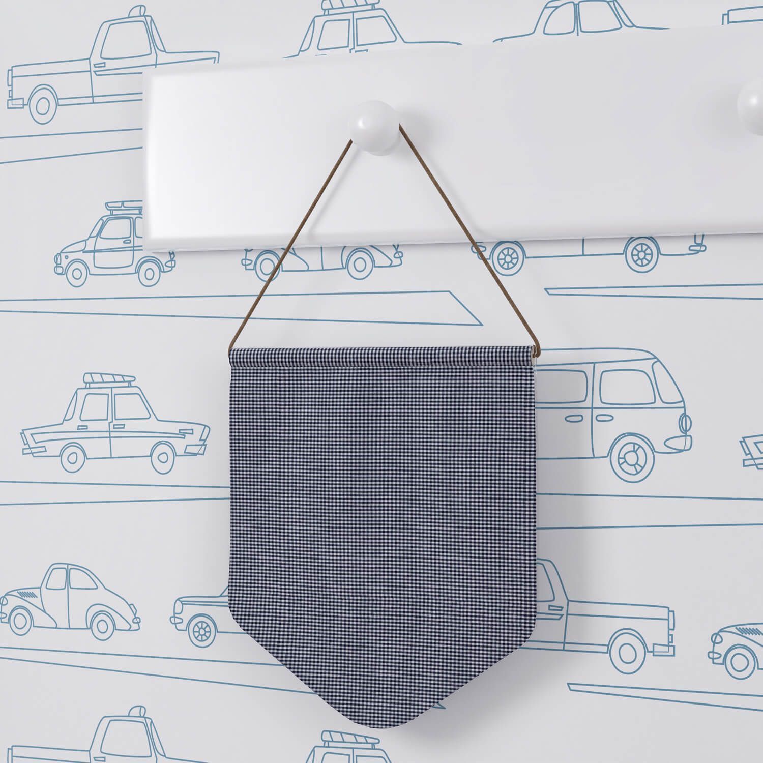 Flâmula Xadrez Azul