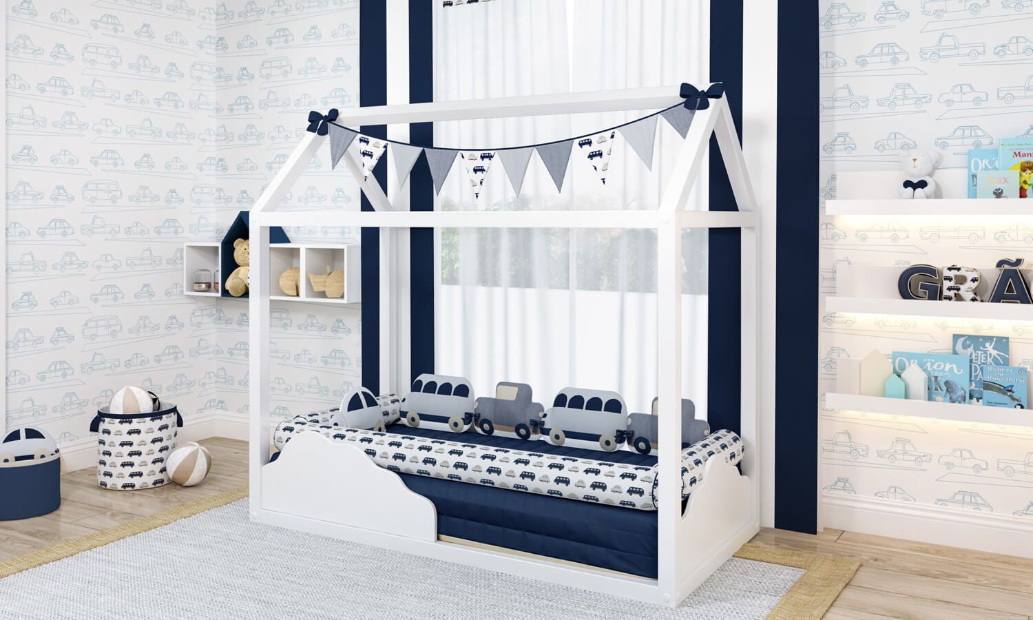 Kit Montessoriano Carrinhos