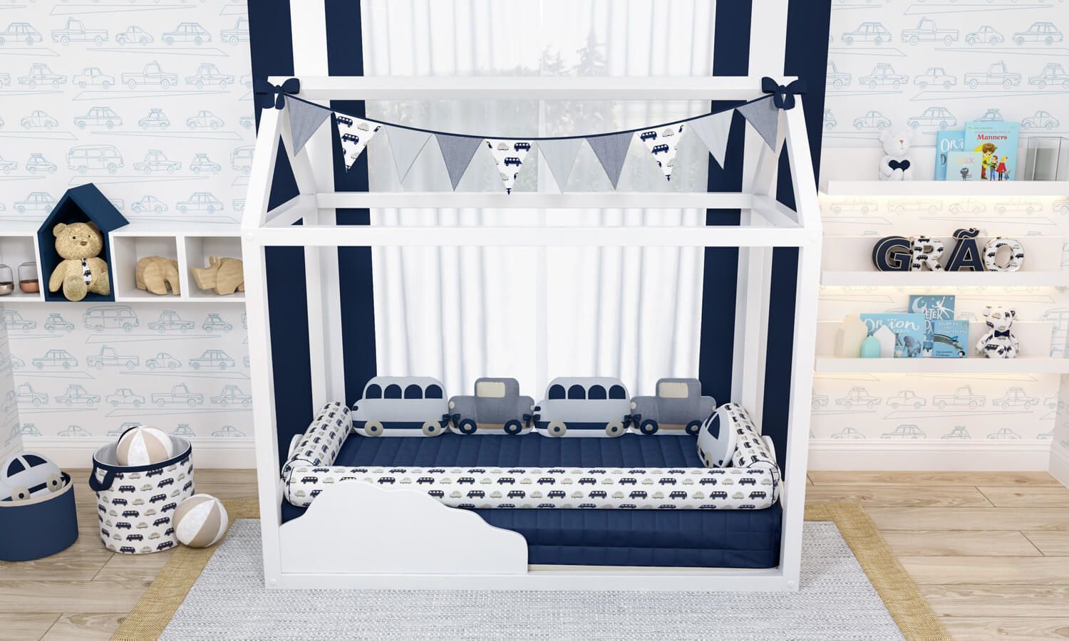 Kit Montessoriano Carrinhos