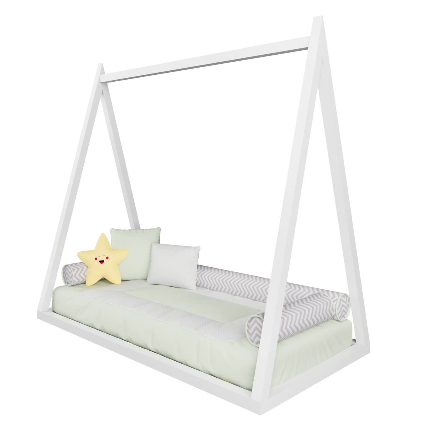 Cama Cabana Montessoriana Branca