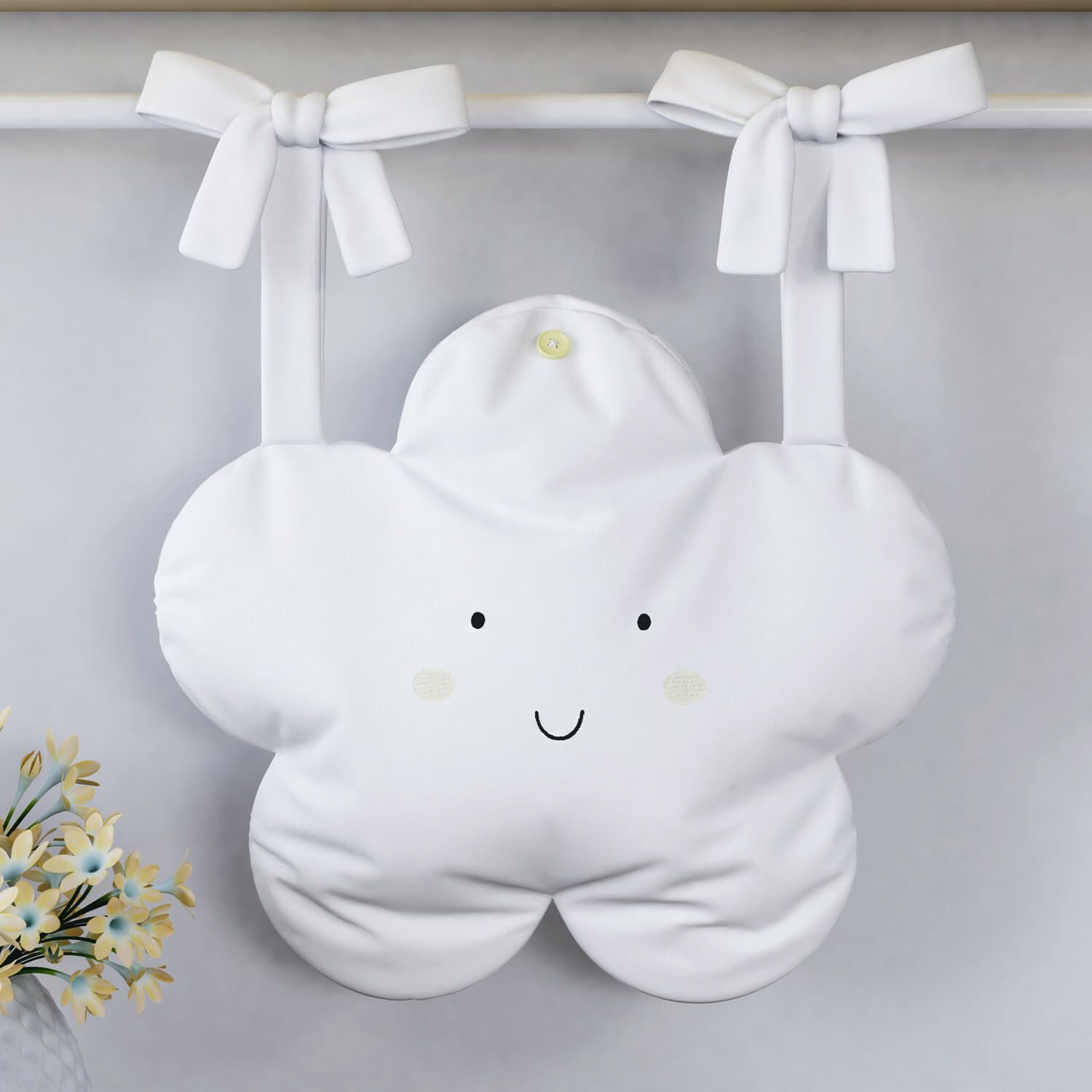 Porta Fraldas Varão Nuvem Chuva de Amor