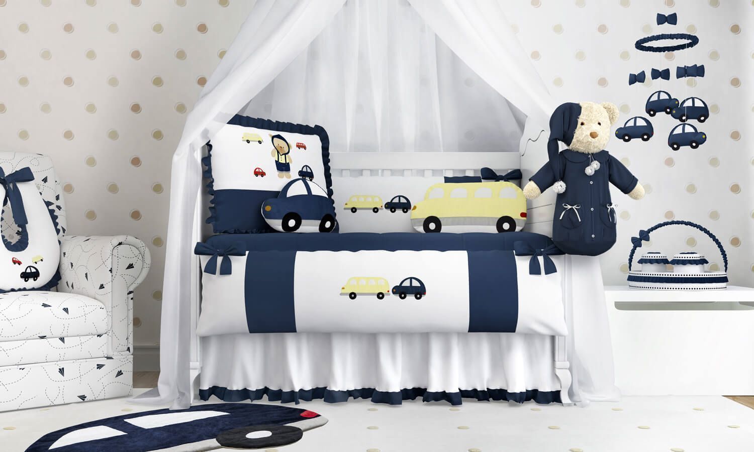 Kit Berço Ursinho Bebê