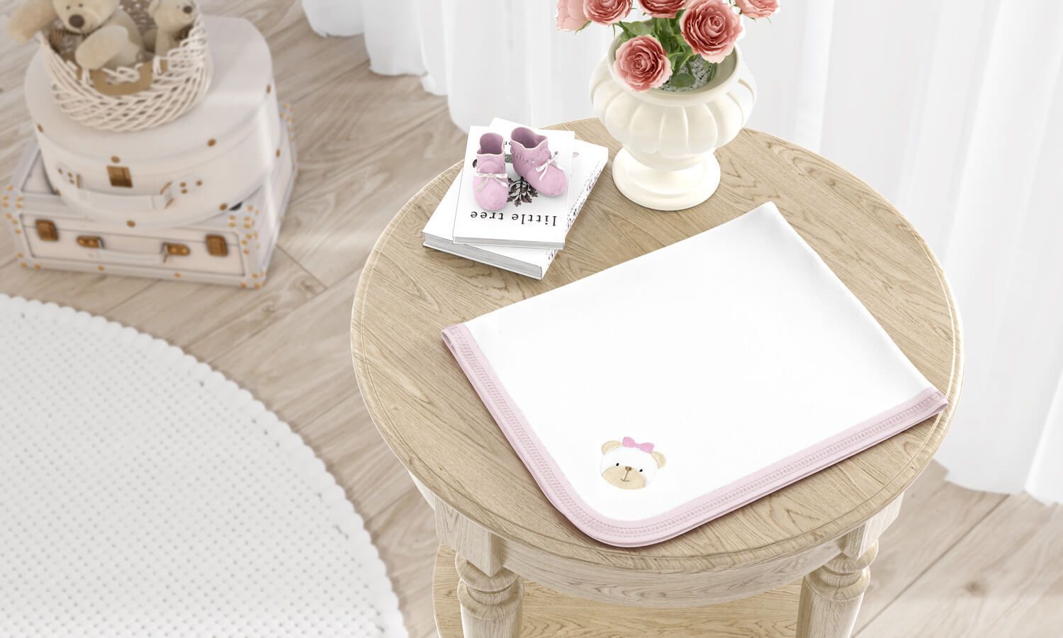 Cueiro Rosa Clássico