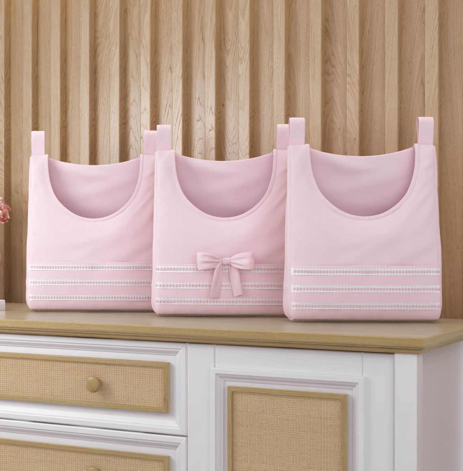 Porta Fraldas Varão Branco Clássico