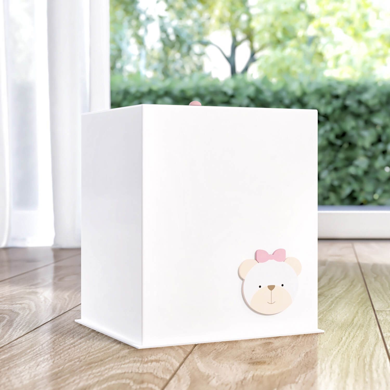 Lixeira Branco Clássico