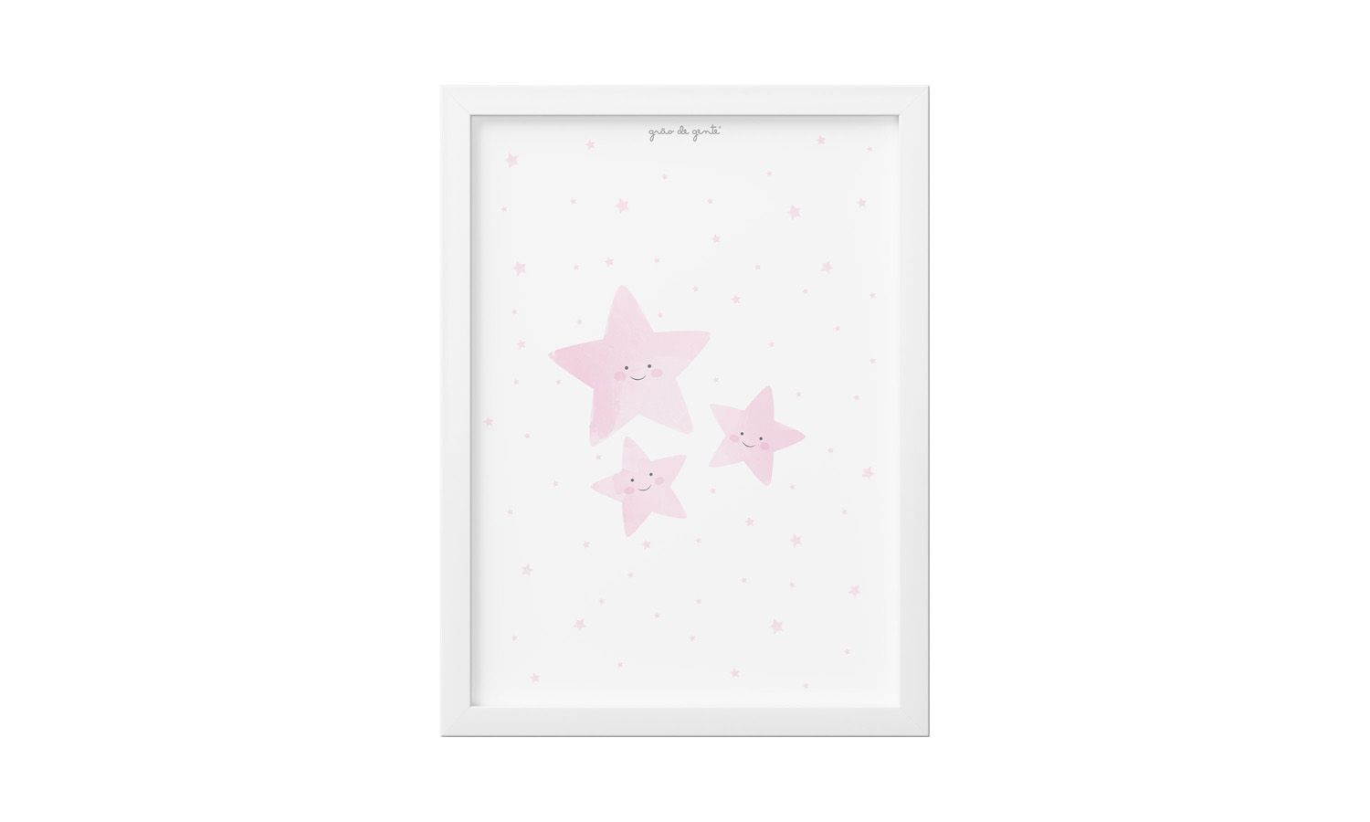 Quadro Estrelinhas Azul Marinho 25cm 